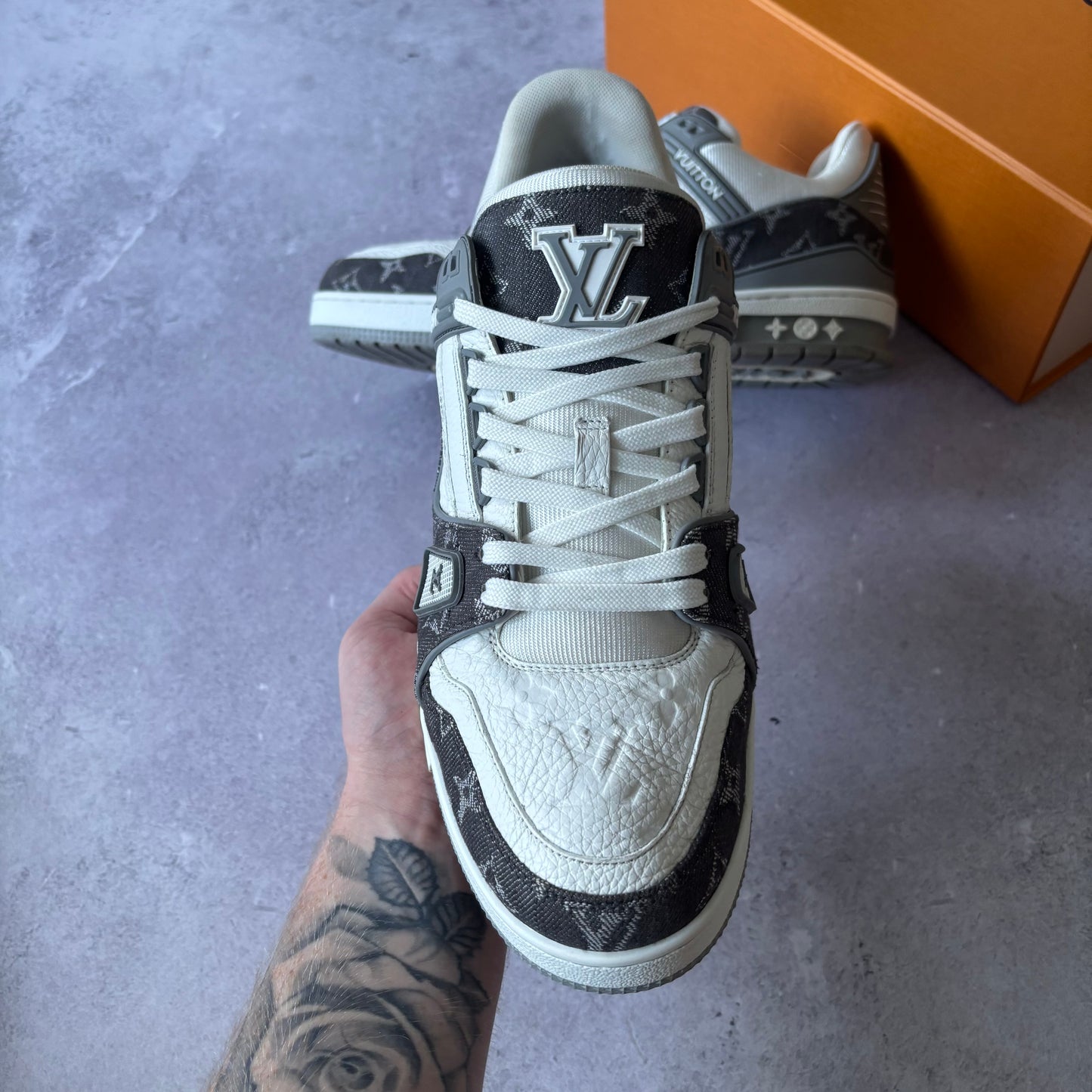 Louis Vuitton Denim Trainers - Fits UK 9