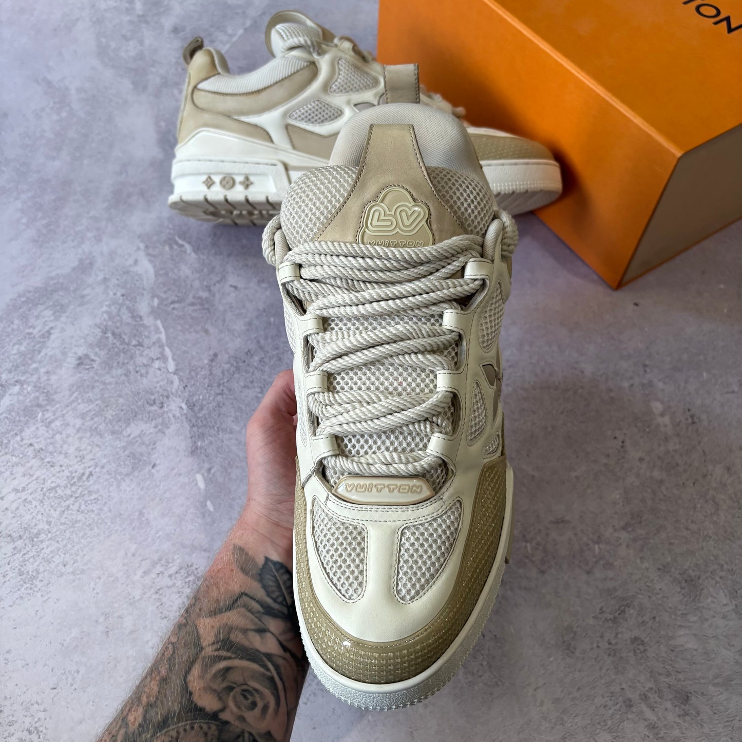 Louis Vuitton Skate Trainers - Fits UK 10.5/11