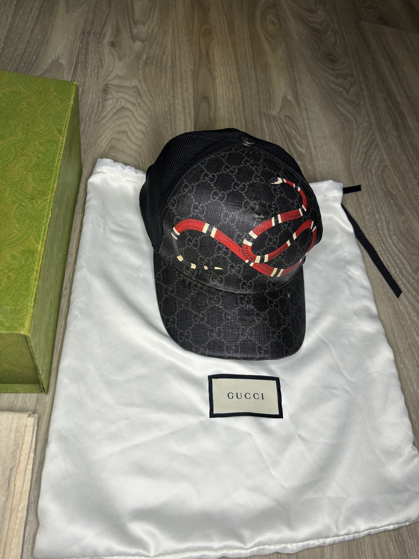 Gucci Kingsnake Cap (Large)