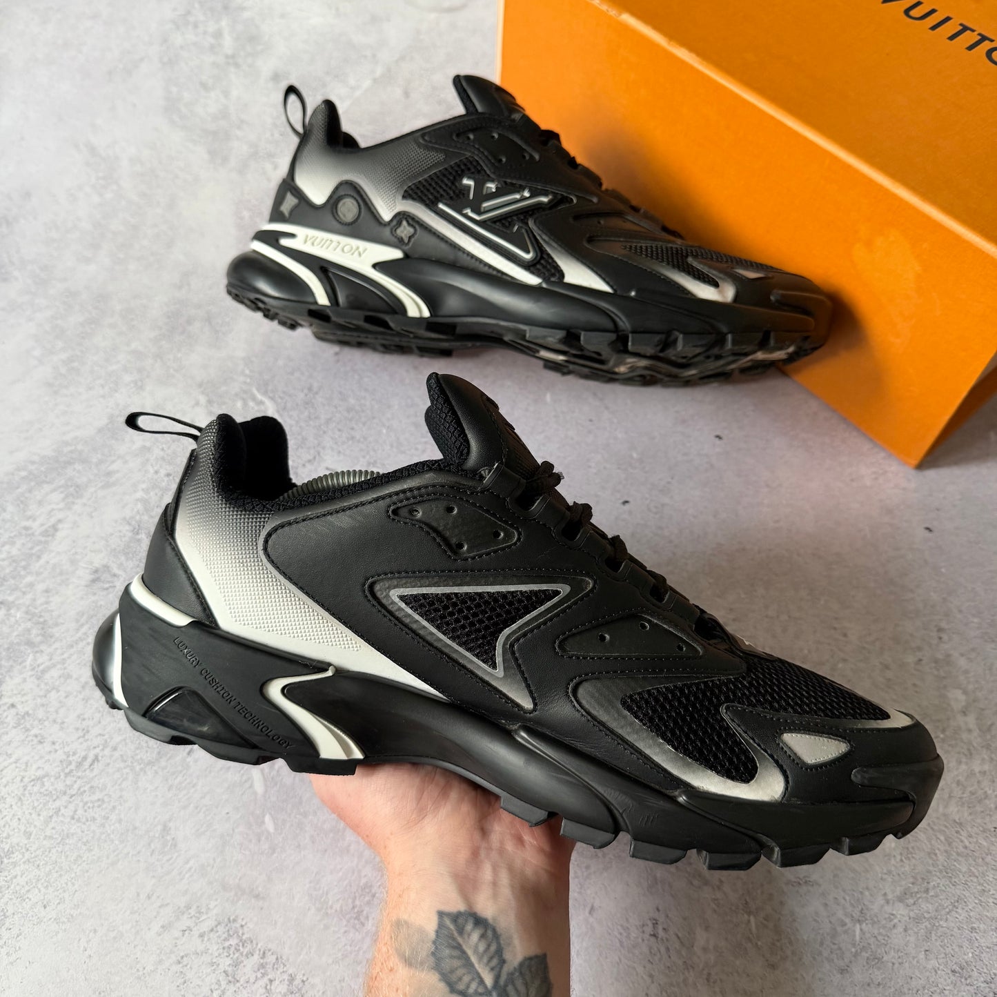 Louis Vuitton Tatic Trainers - Fits UK 10.5/11