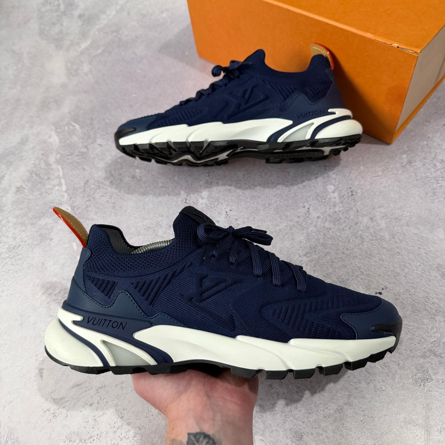 Louis Vuitton Tatic Knit Trainers - Fits UK 10.5/11