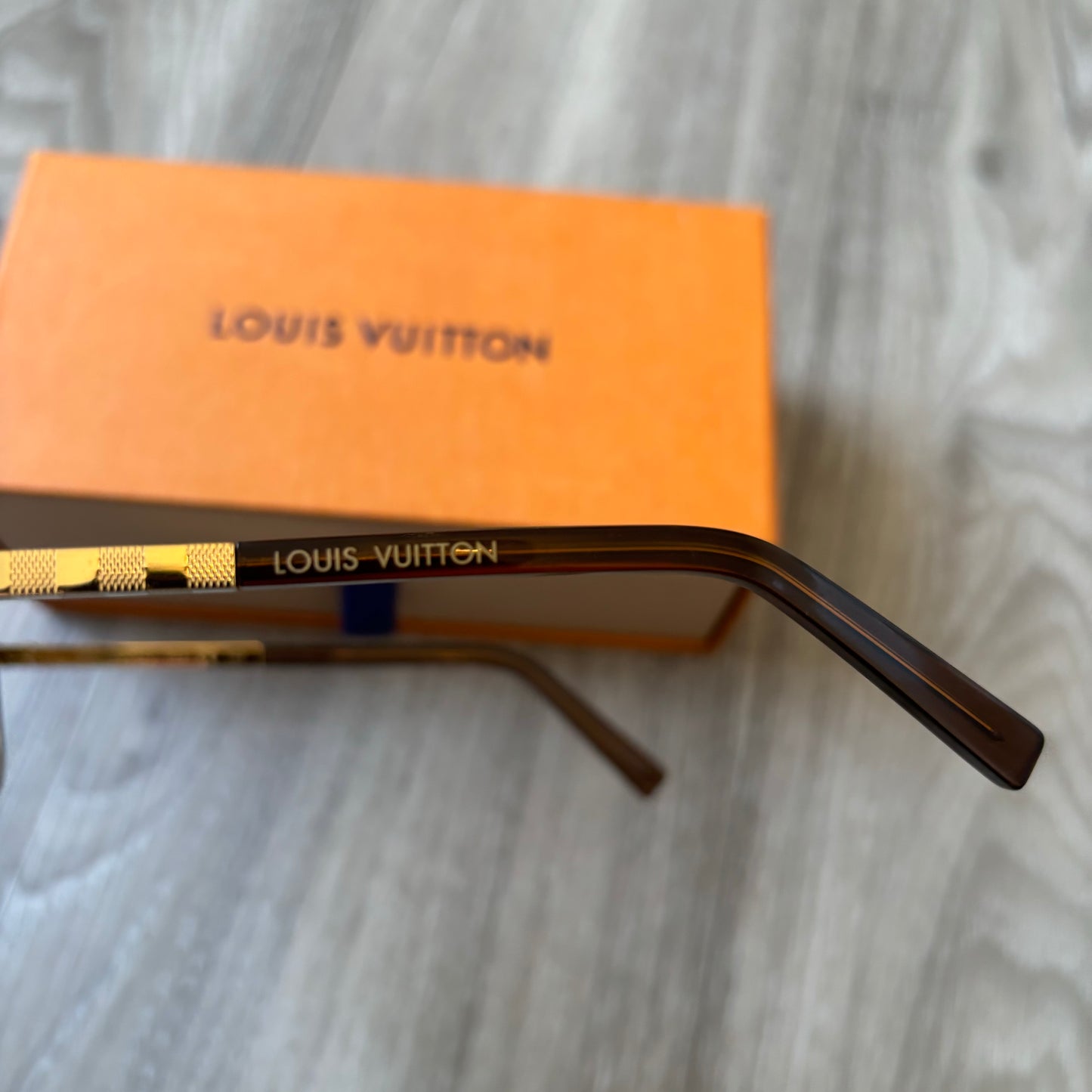 Louis Vuitton Attitude Sunglasses Gold