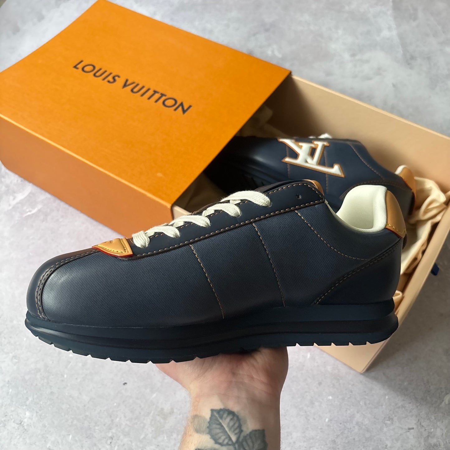 Brand New Louis Vuitton Buttersoft Trainers - Fits UK 10