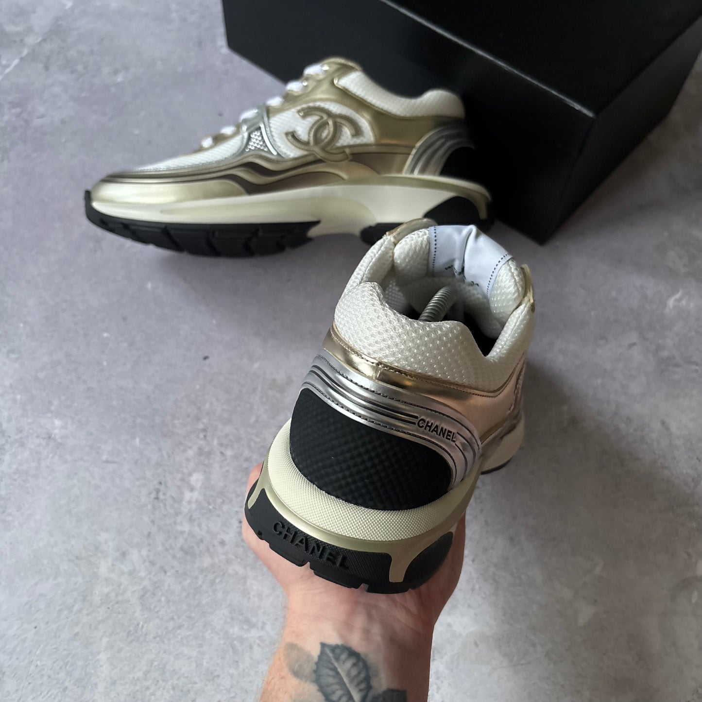 Chanel Runner Trainers - UK 10