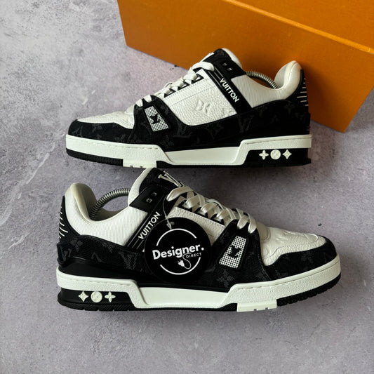 Louis Vuitton Denim Trainers - UK 9