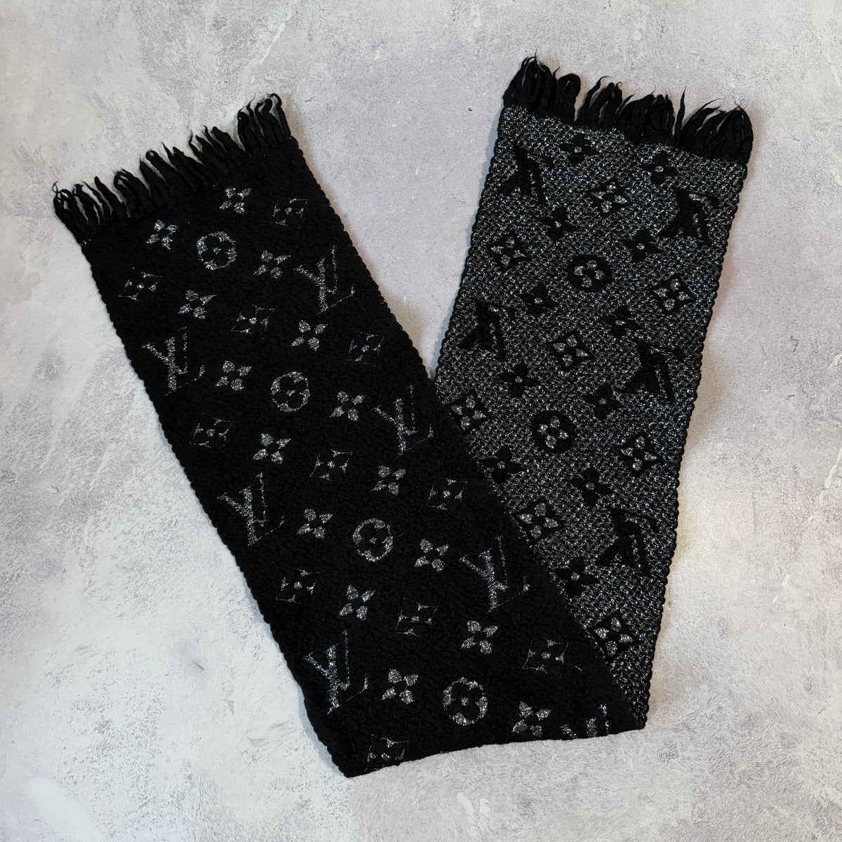 Louis Vuitton Reversible Monogram Scarf