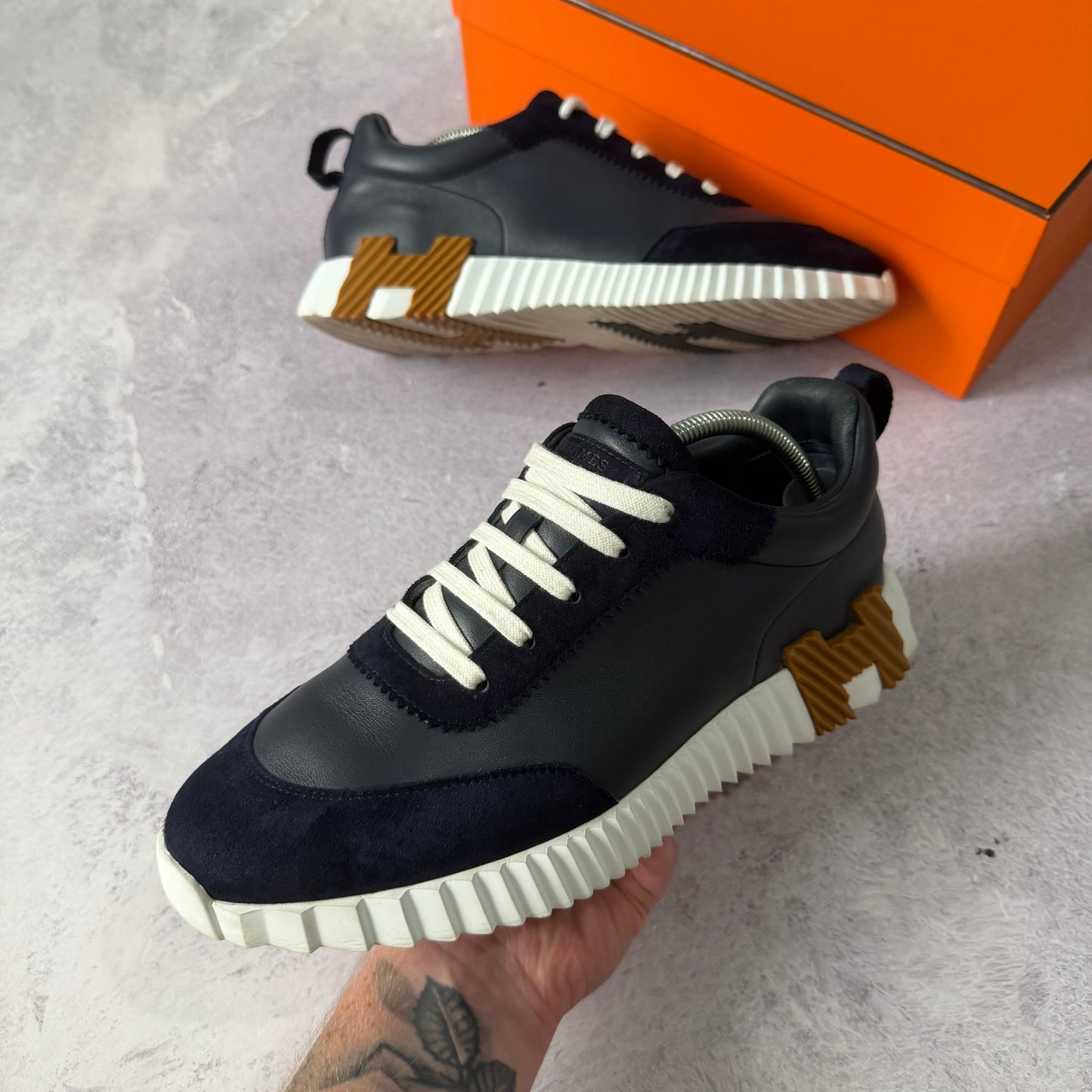 Hermes Bouncing Sneakers - UK 7/7.5