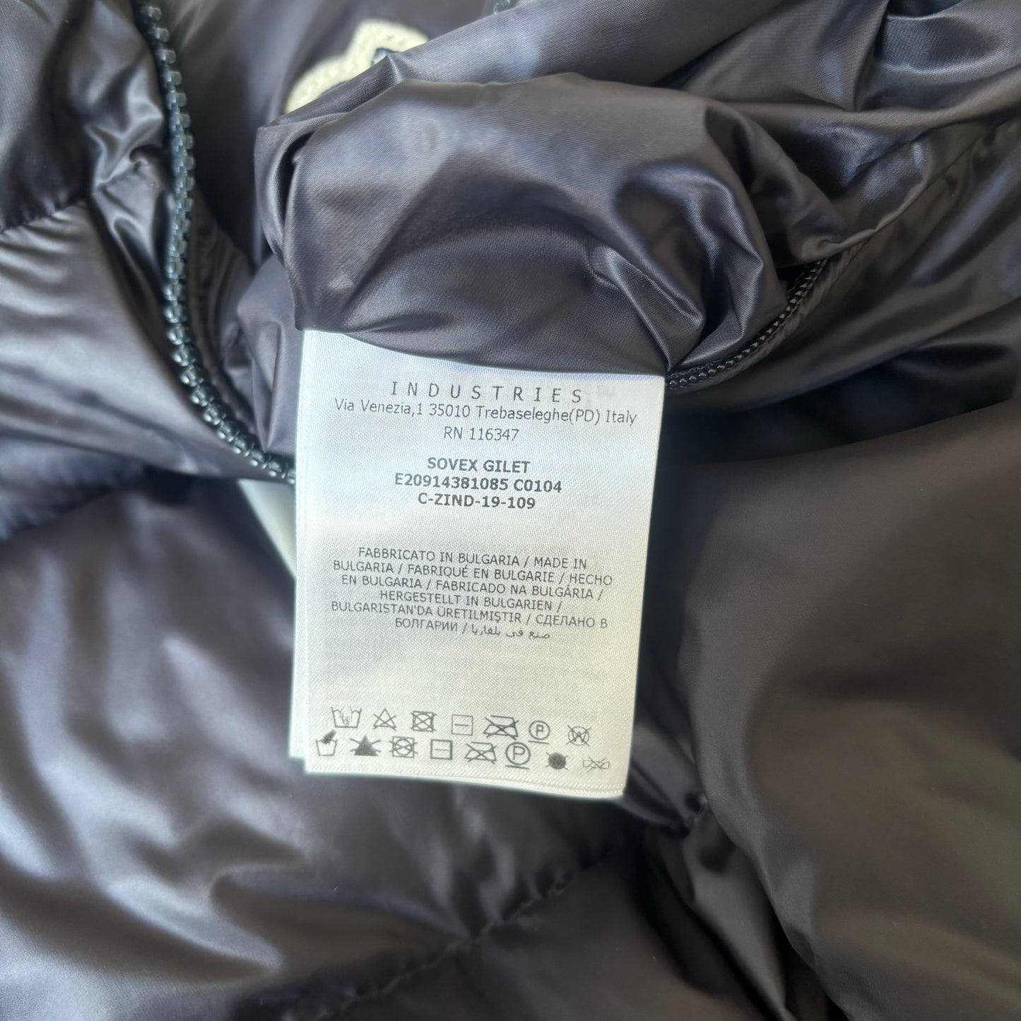 Moncler Sovex Gilet - Size 1