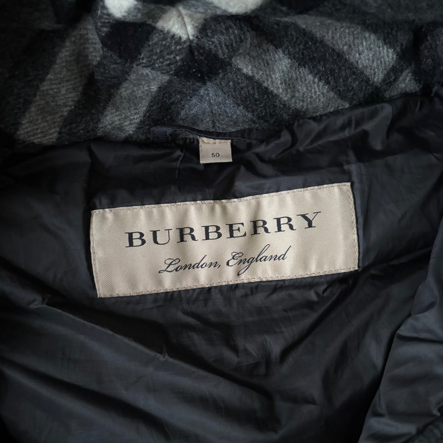 Burberry Puffer Jacket - Medium