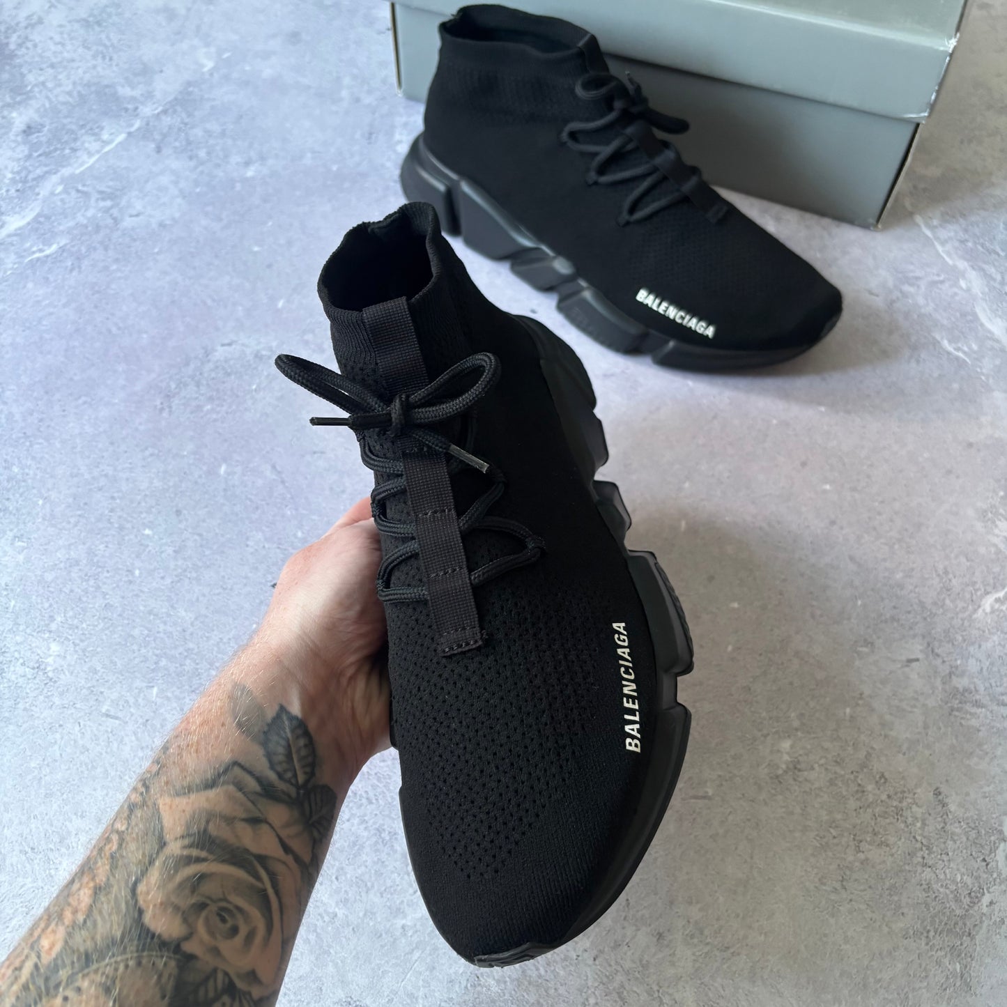 Balenciaga Speed Laced Trainers - Fits UK 10.5/11