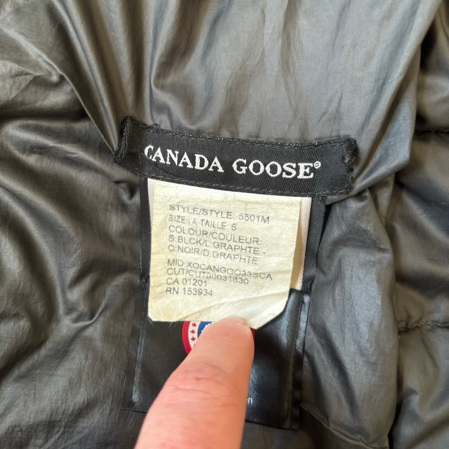 Canada Goose Puffer Jacket Size S