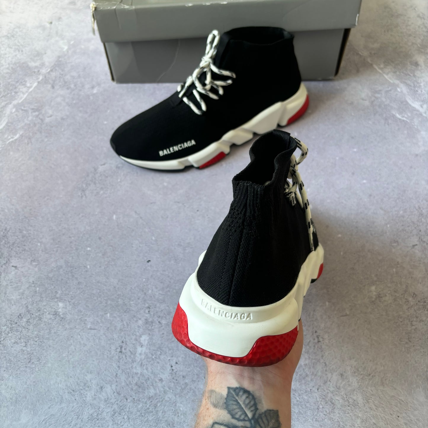 Balenciaga Speed Laced Trainers - Fits UK 10