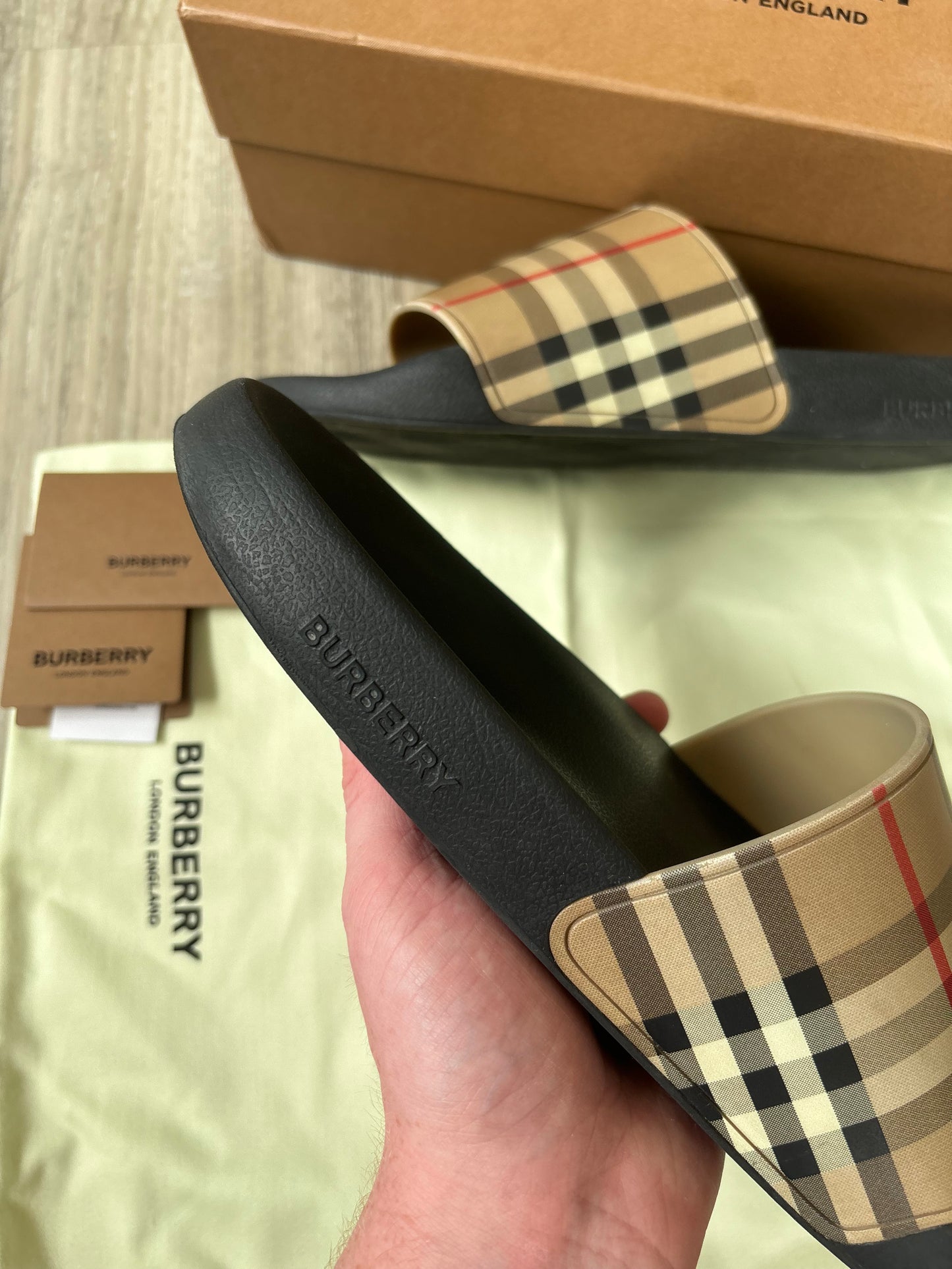 Burberry Sliders UK 9