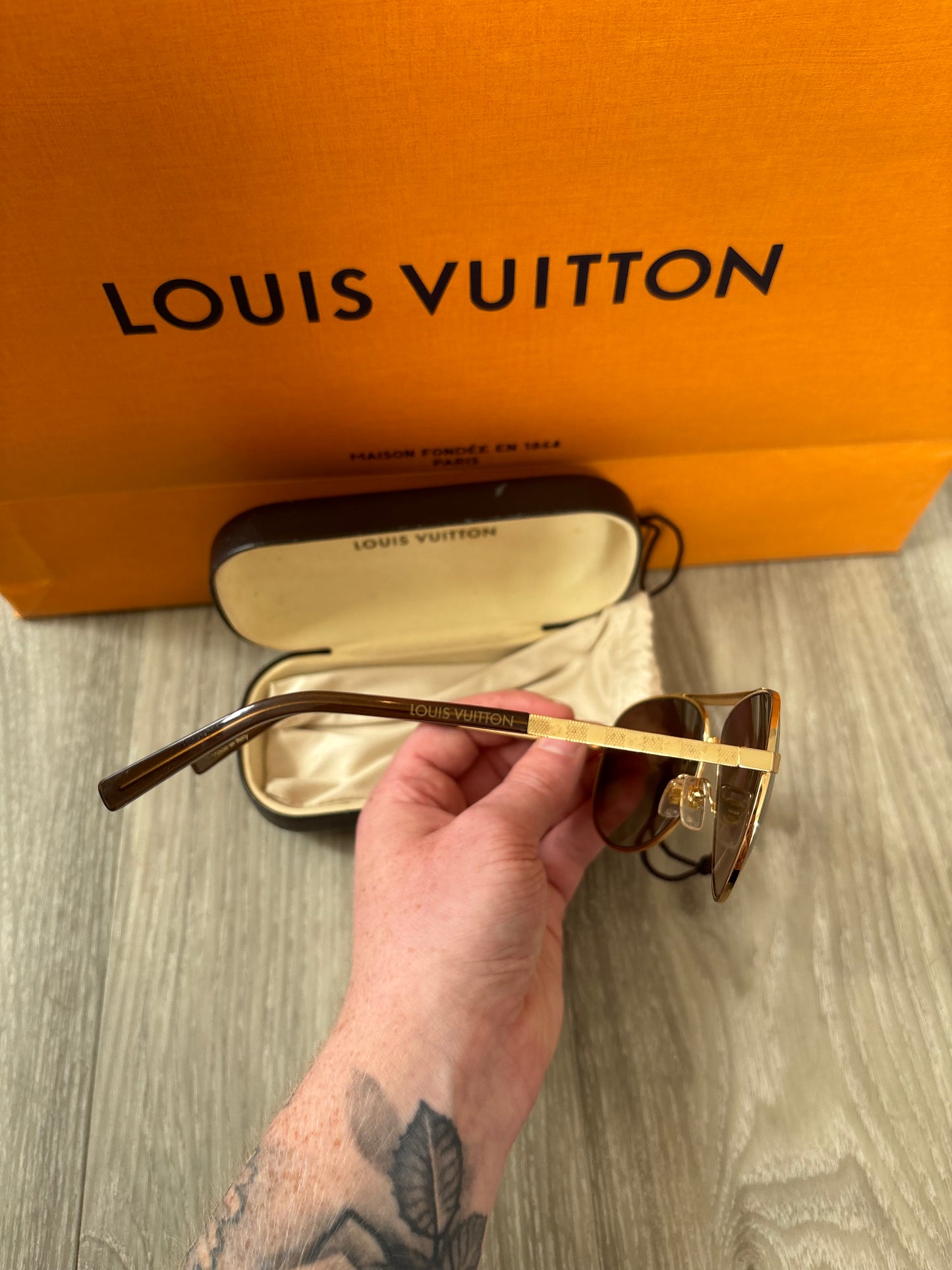 Louis Vuitton Attitude Piloté Sunglasses