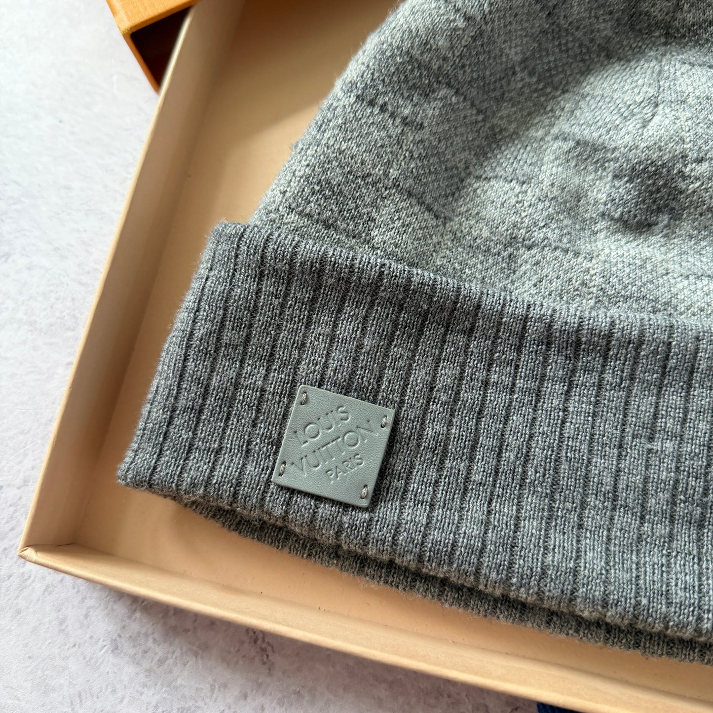 Louis Vuitton Damier Beanie Hat