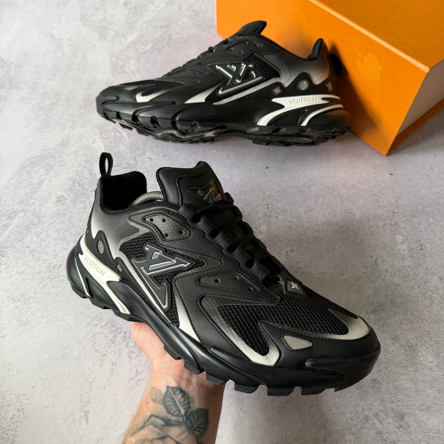 Louis Vuitton Tatic Trainers - Fits UK 10.5/11