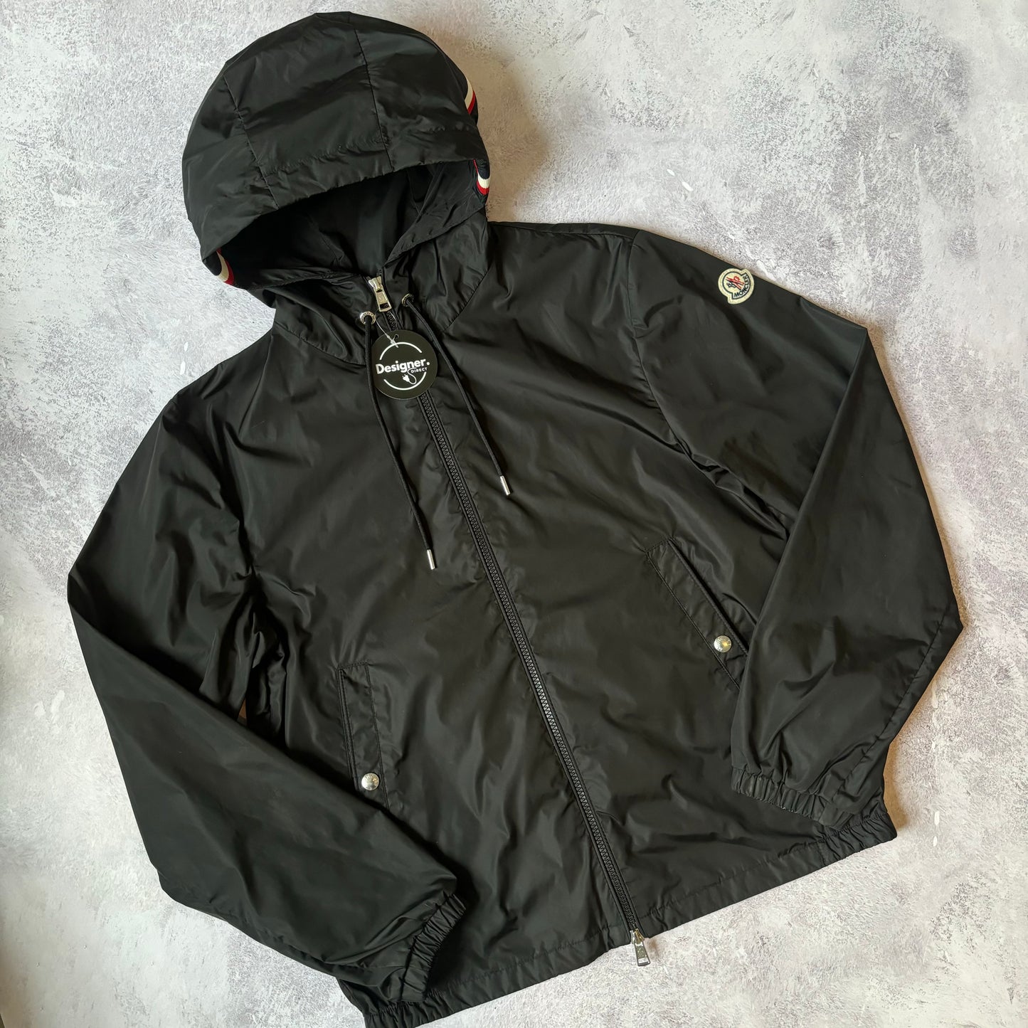 Moncler Grimpeurs Jacket - Size 2 (Black)