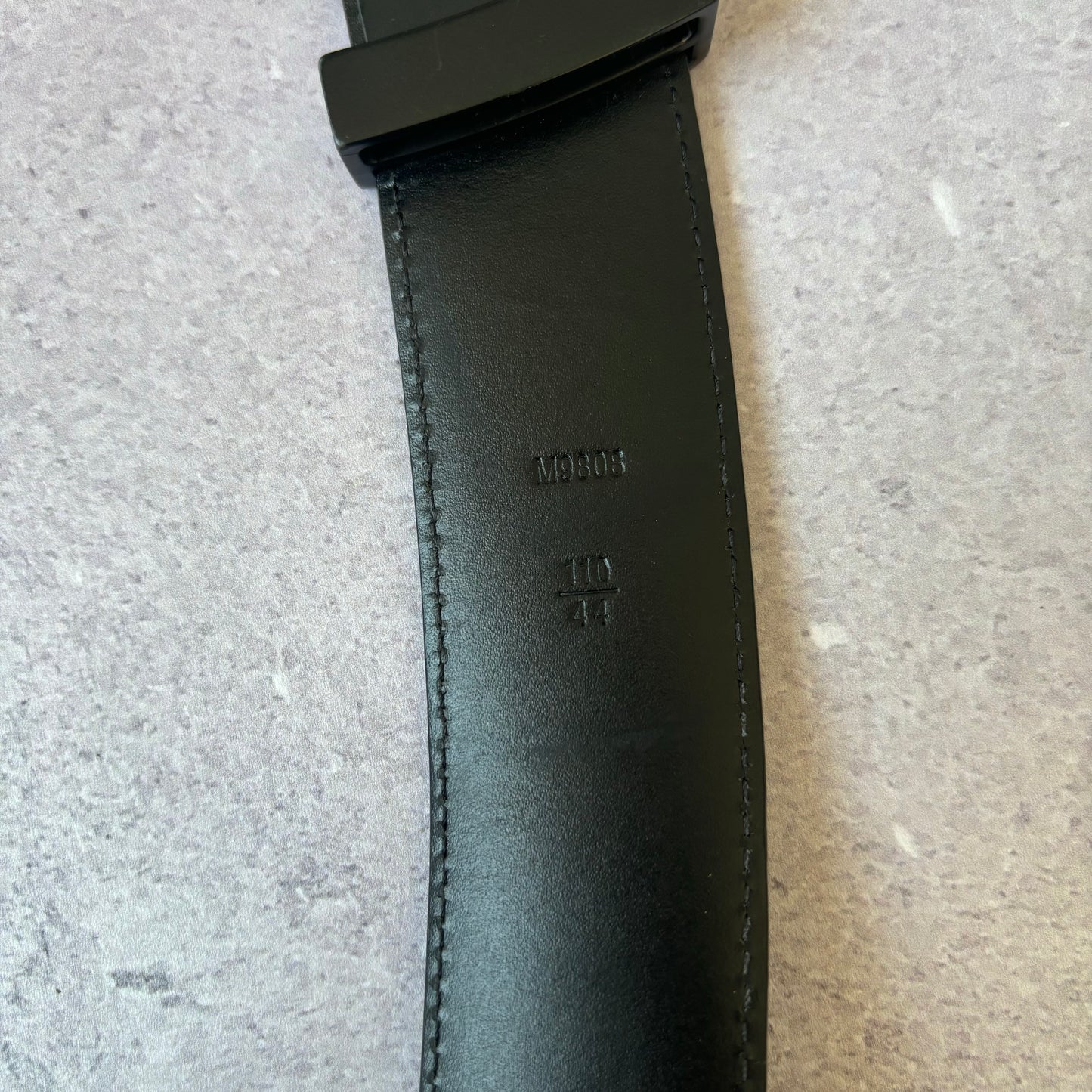 Louis Vuitton Black Damier Belt Fits Waist 40” - 44”