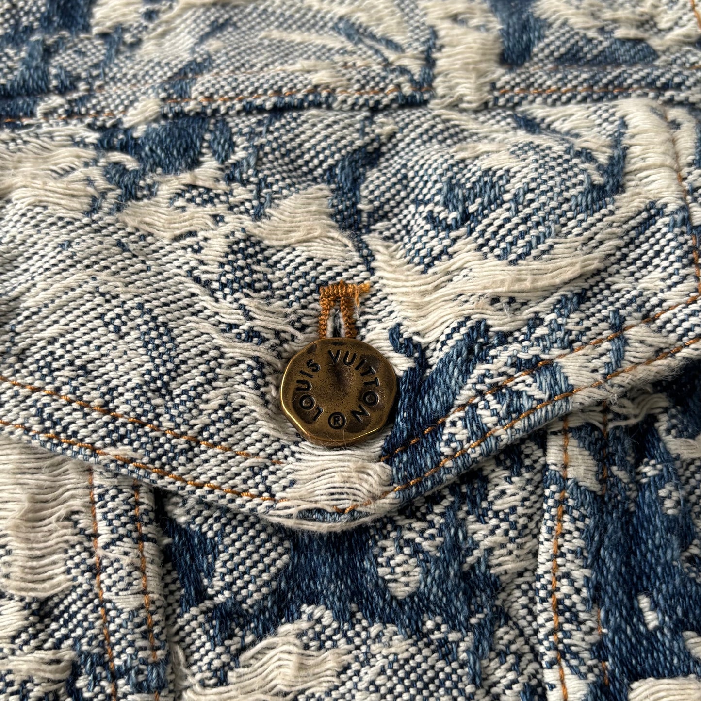 Louis Vuitton Denim Jacket - Fits Medium