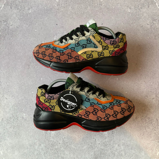 Gucci Rython Trainers - UK 7.5