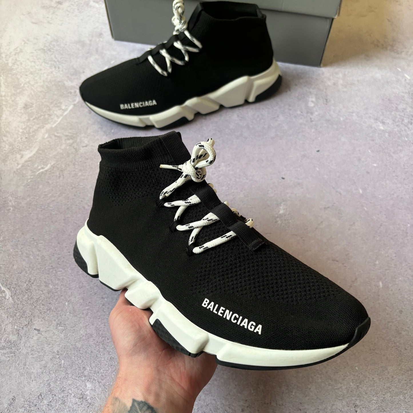 Balenciaga Speed Laced Trainers - UK 10