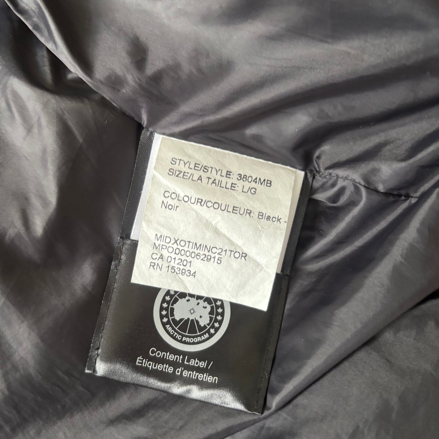 Canada Goose Macmillan Parka - Large