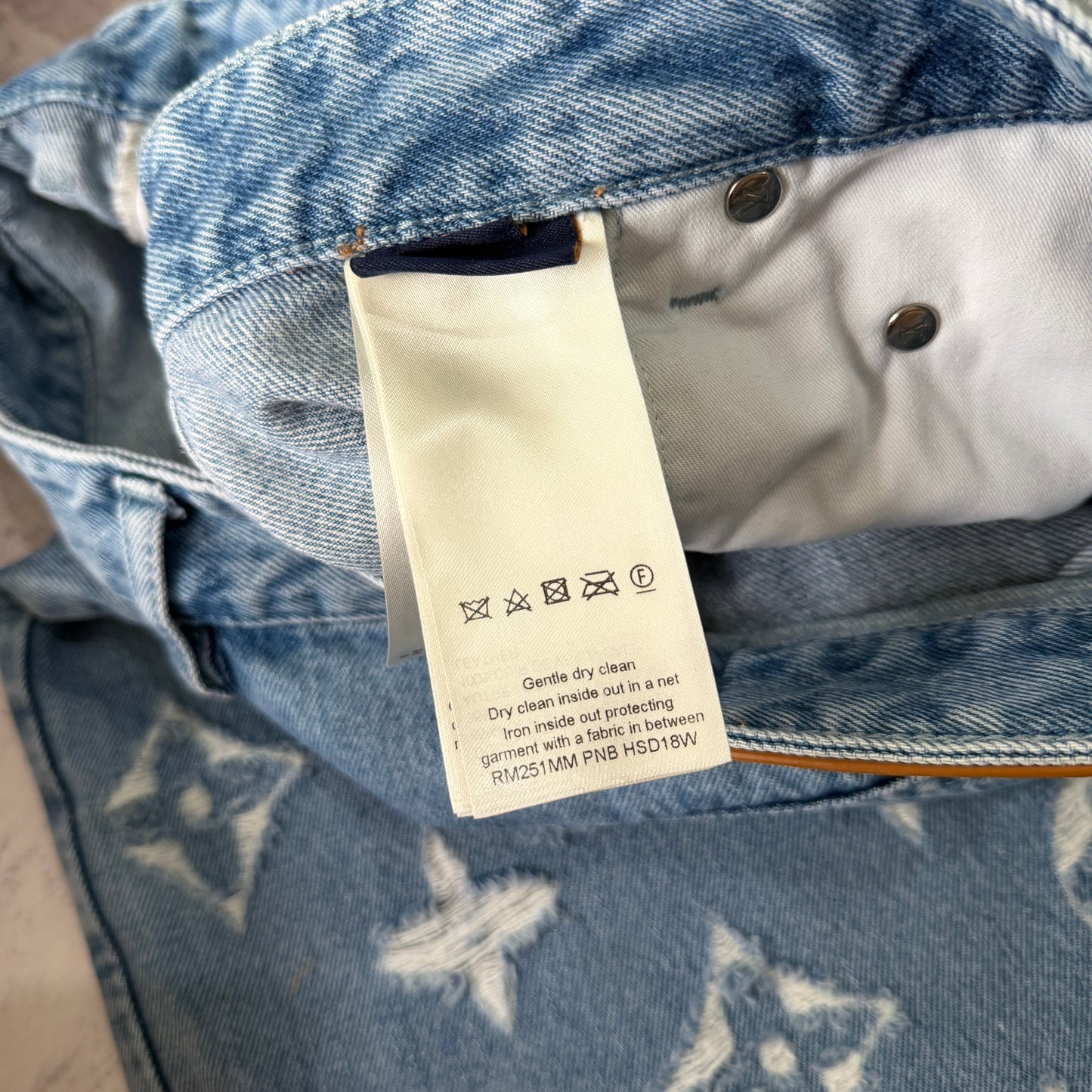 Louis Vuitton Skate Jeans - Size 36