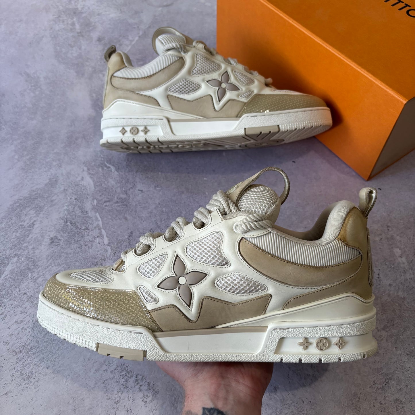 Louis Vuitton Skate Trainers - Fits UK 10.5/11