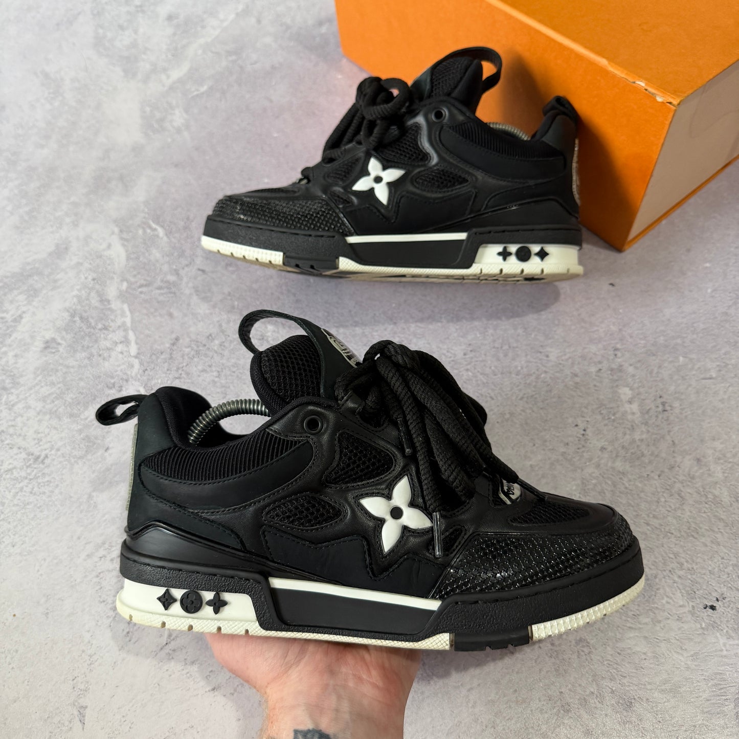 Louis Vuitton Skate Trainers - Fits UK 7
