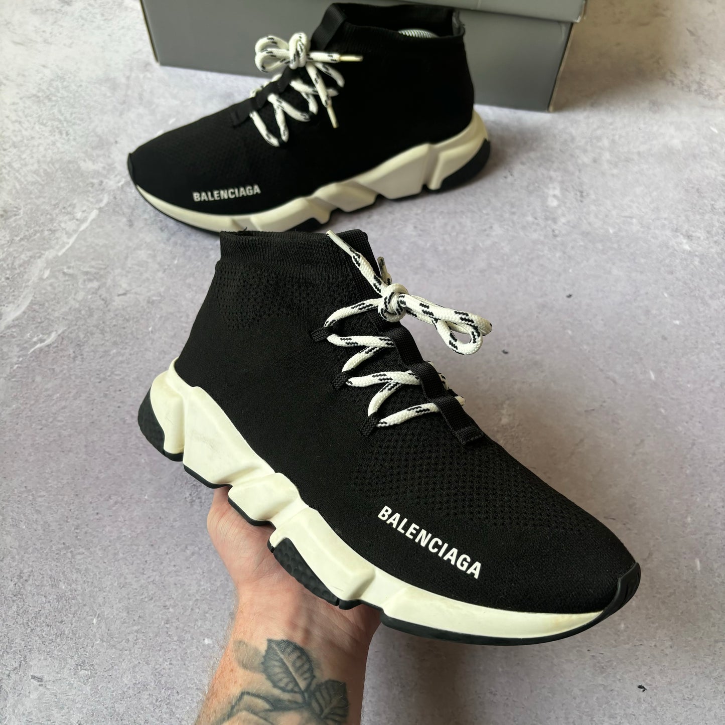 Balenciaga Speed Laced Trainers - UK 8