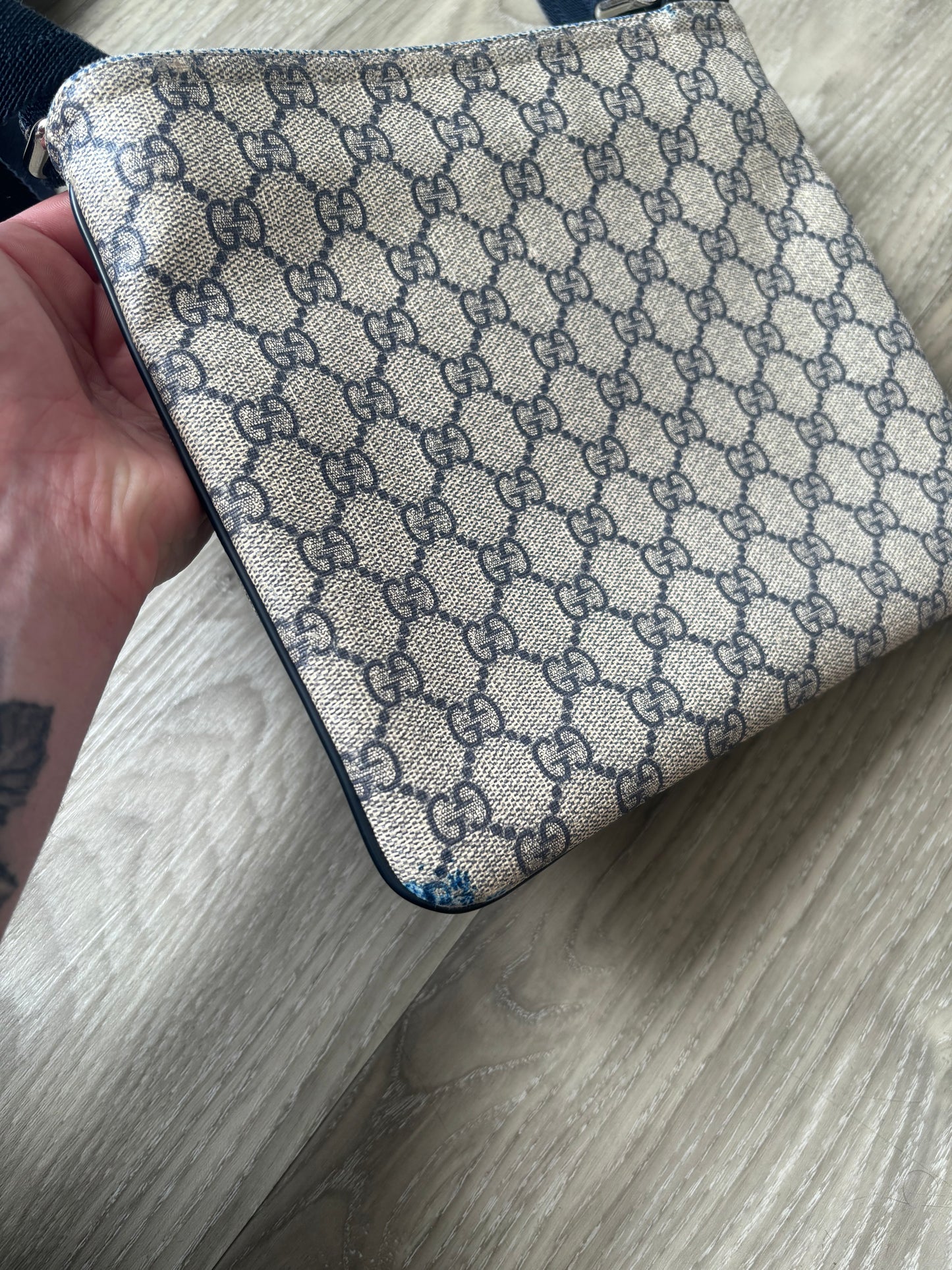 Gucci Messenger Bag (Navy)