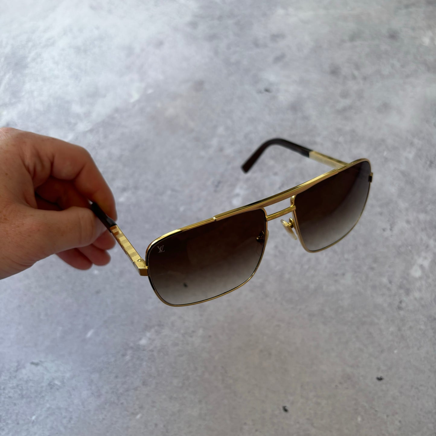 Louis Vuitton Attitude Sunglasses - Gold