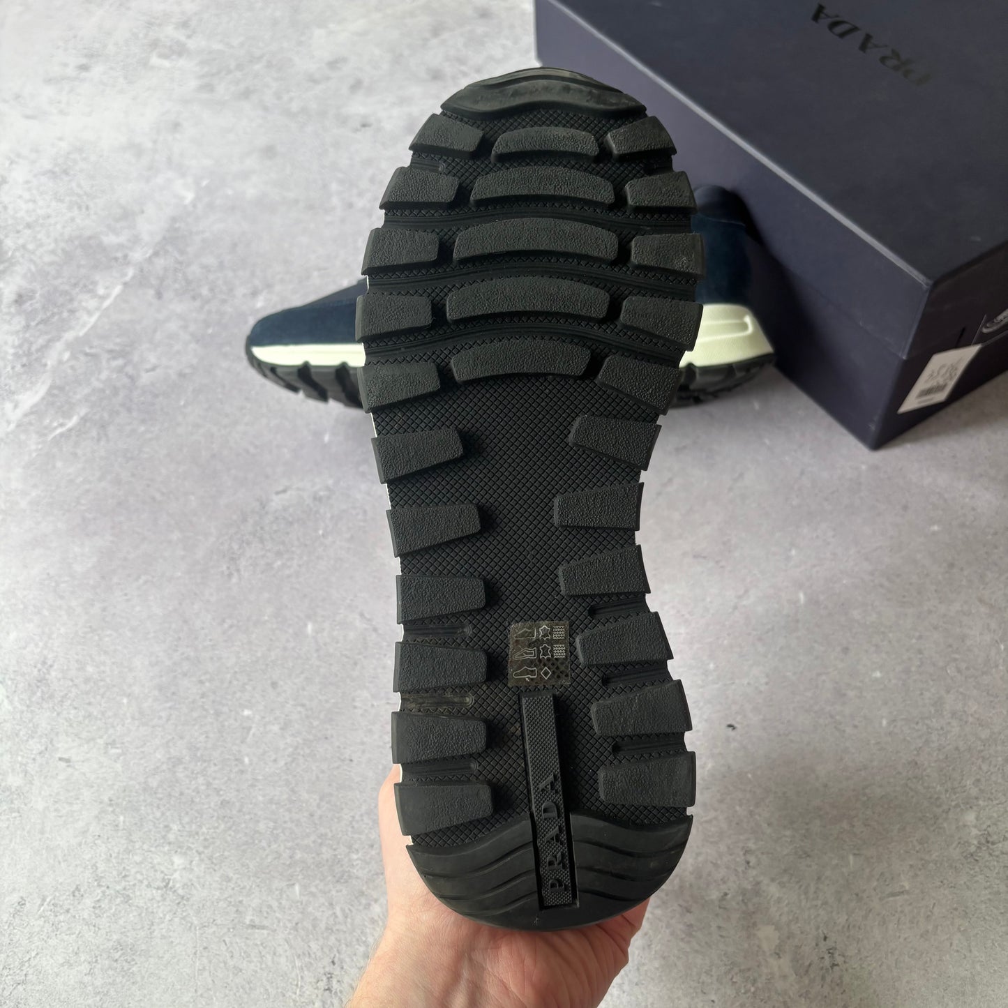 Prada Re-Nylon Trainers - UK 7.5