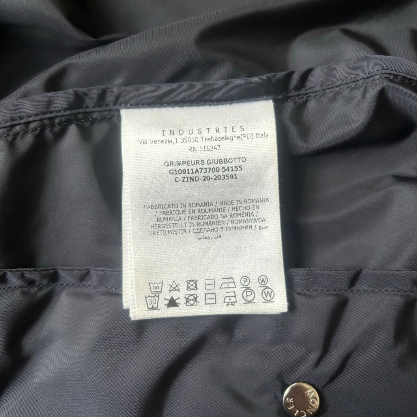 Moncler Grimpeurs Jacket - Size 4