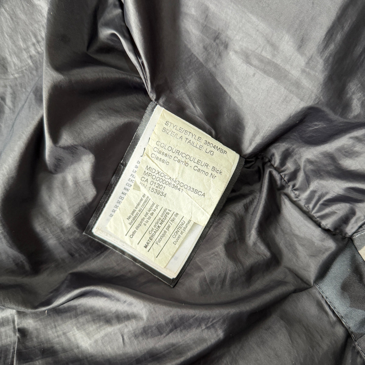 Canada Goose MacMillan Parka Jacket - Large