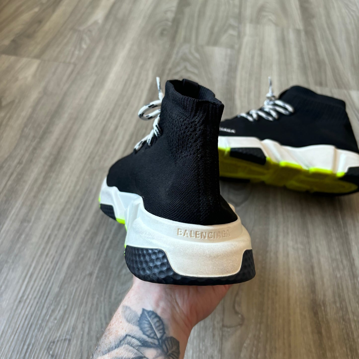 Balenciaga Speed Laced Trainers UK 11