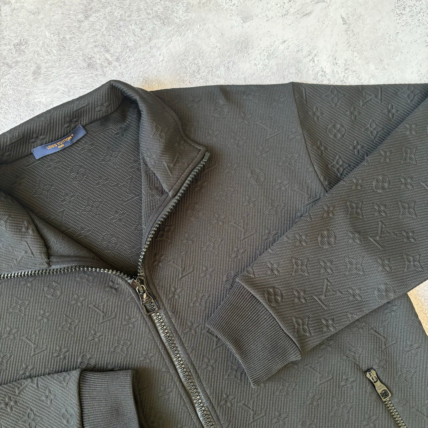 Louis Vuitton Monogram Zip Up Jacket - Medium