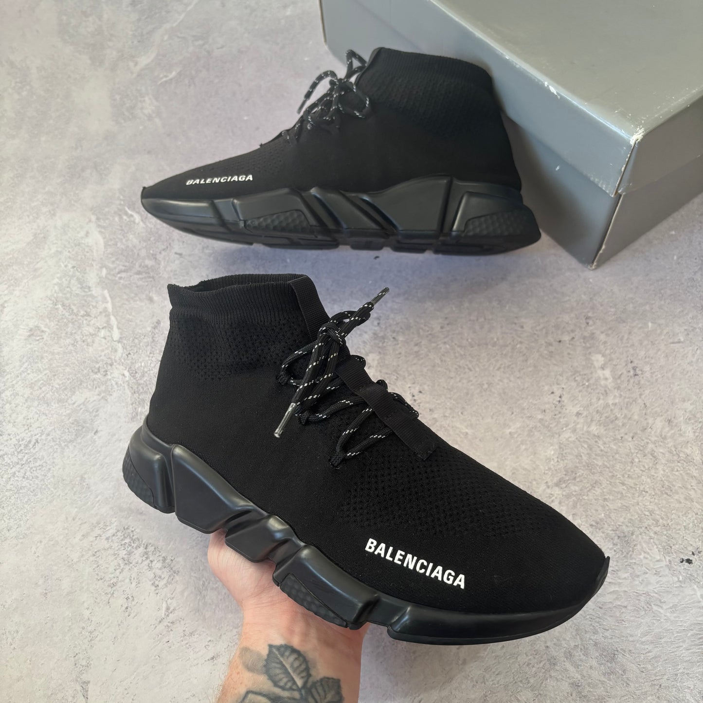 Balenciaga Speed Laced Trainers - Fits UK 9
