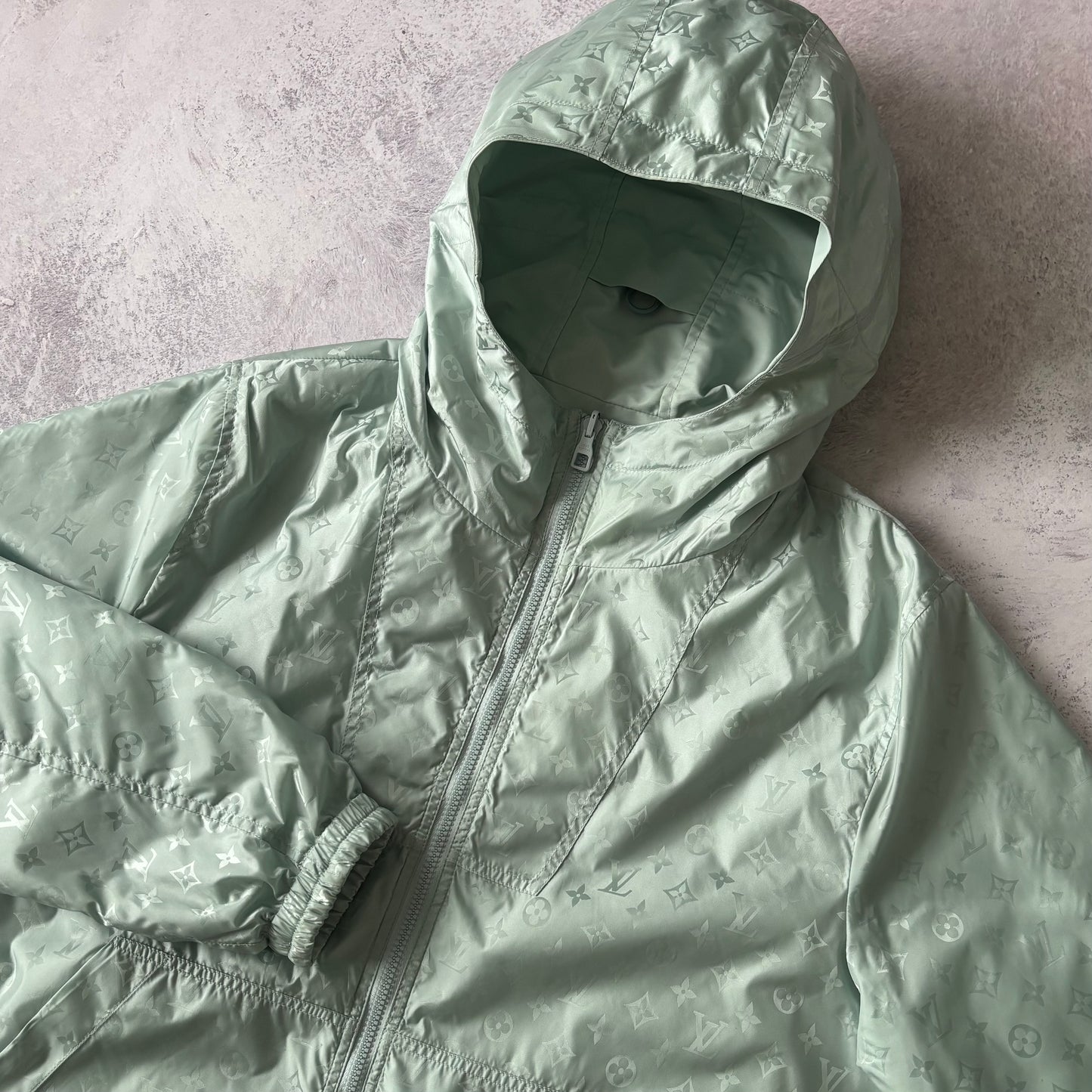 Louis Vuitton Reversible Windbreaker Jacket - Fits Medium