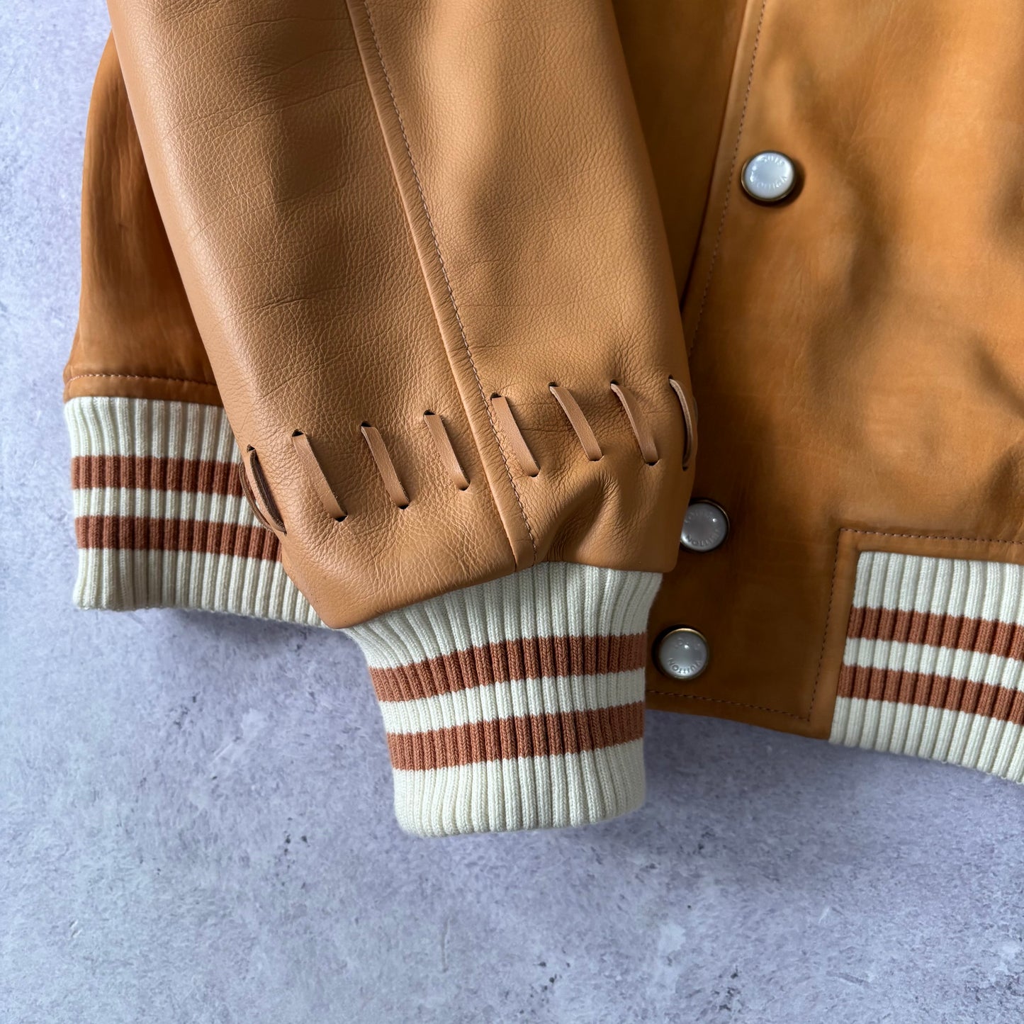 Brand New Louis Vuitton VIA Varsity Jacket - Fits Medium