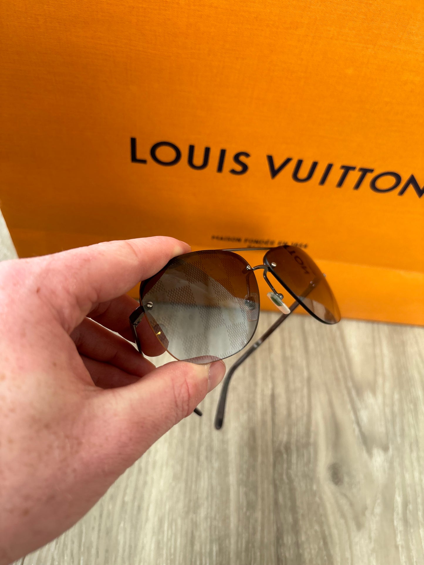 Louis Vuitton Damier Sunglasses