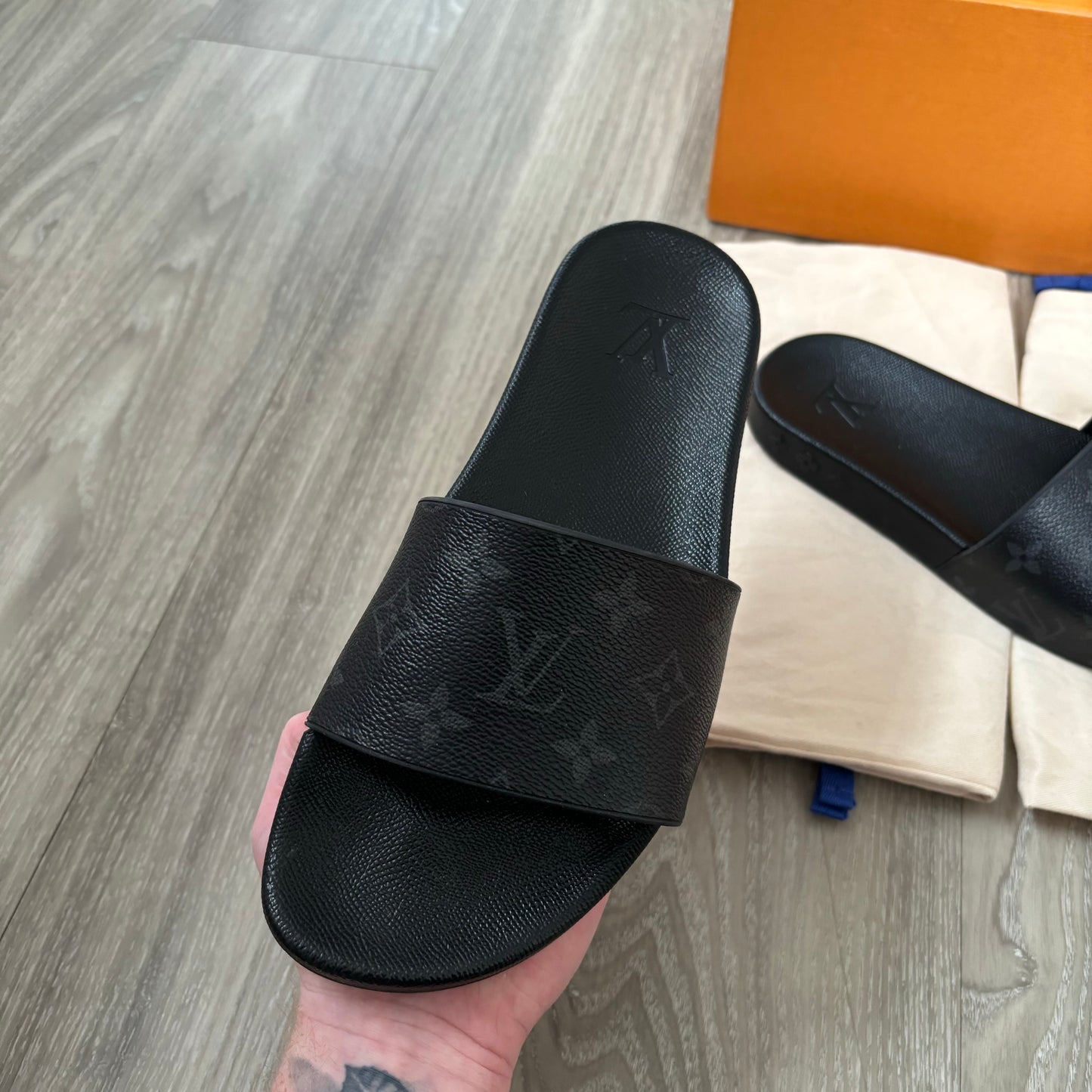 Louis Vuitton Waterfront Mule Sliders UK 7