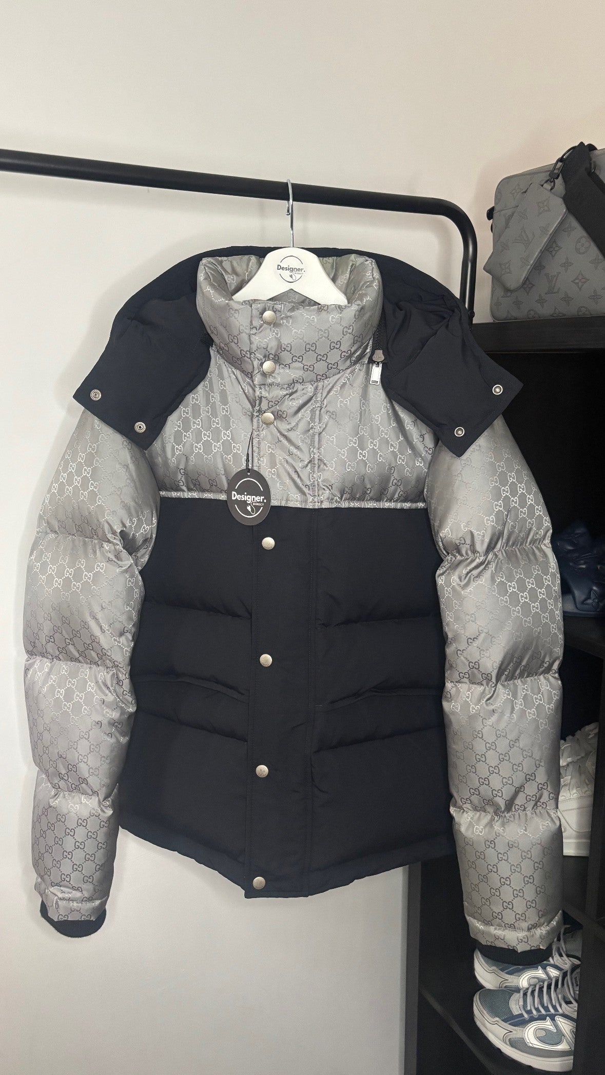 Gucci Puffer Jacket - Fits Small/Medium