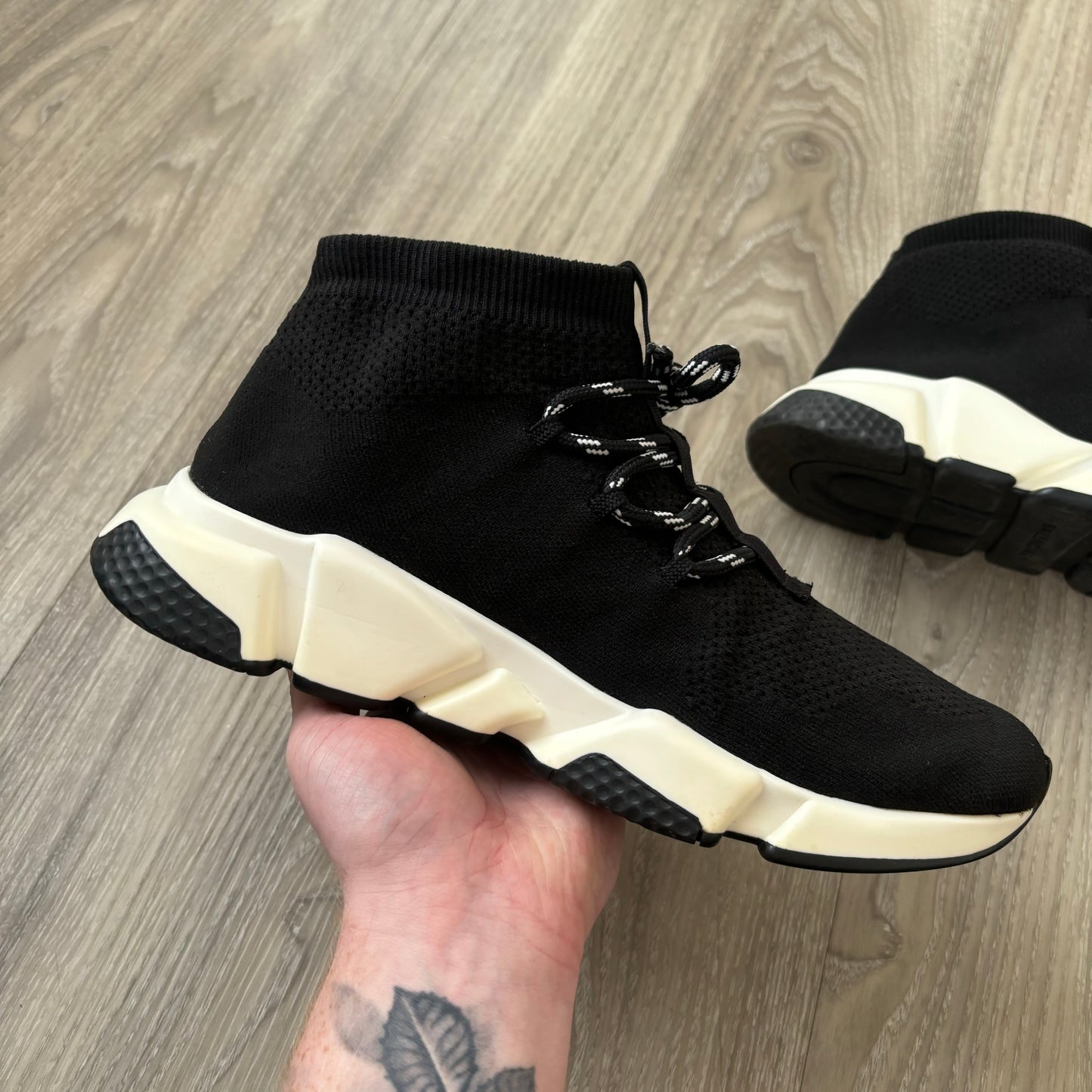 Balenciaga Speed Laced Trainers UK 8