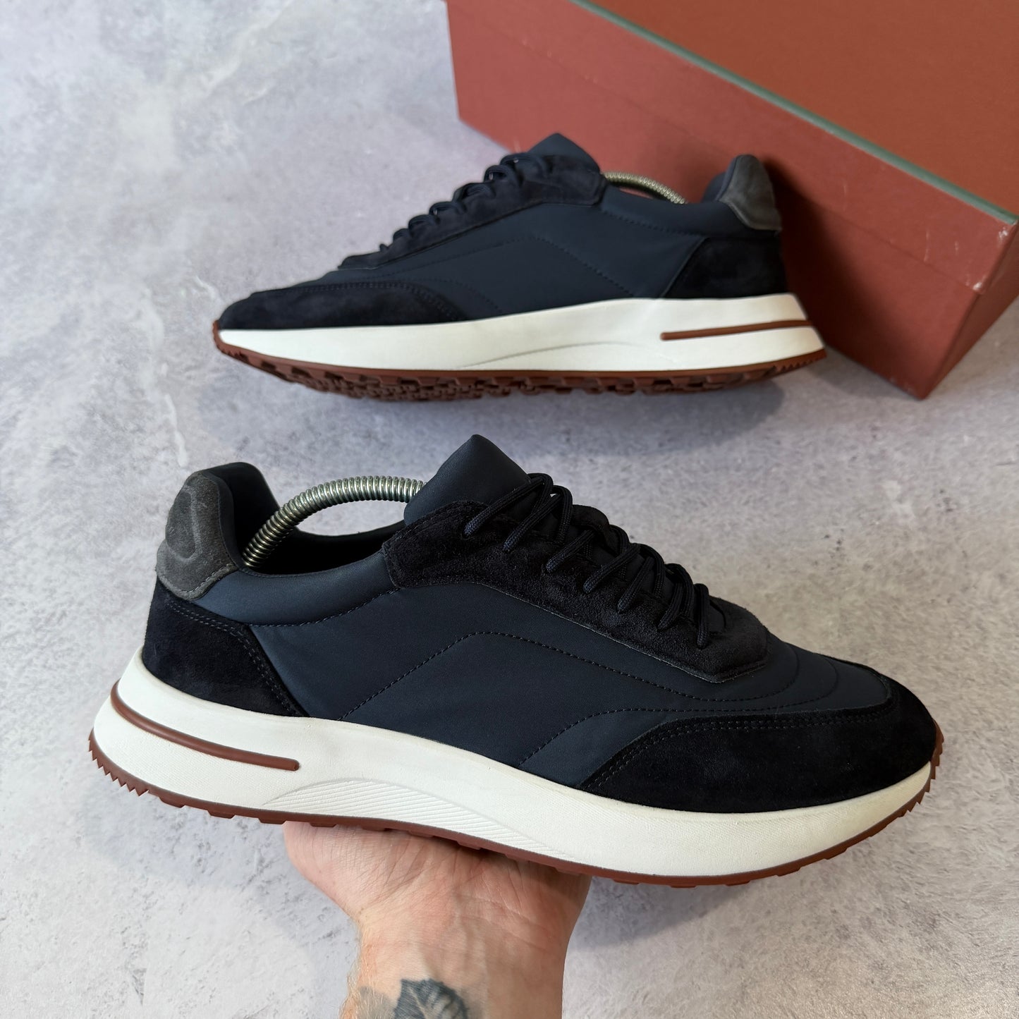 Loro Piana Weekend Walk Trainers - Fits UK 8