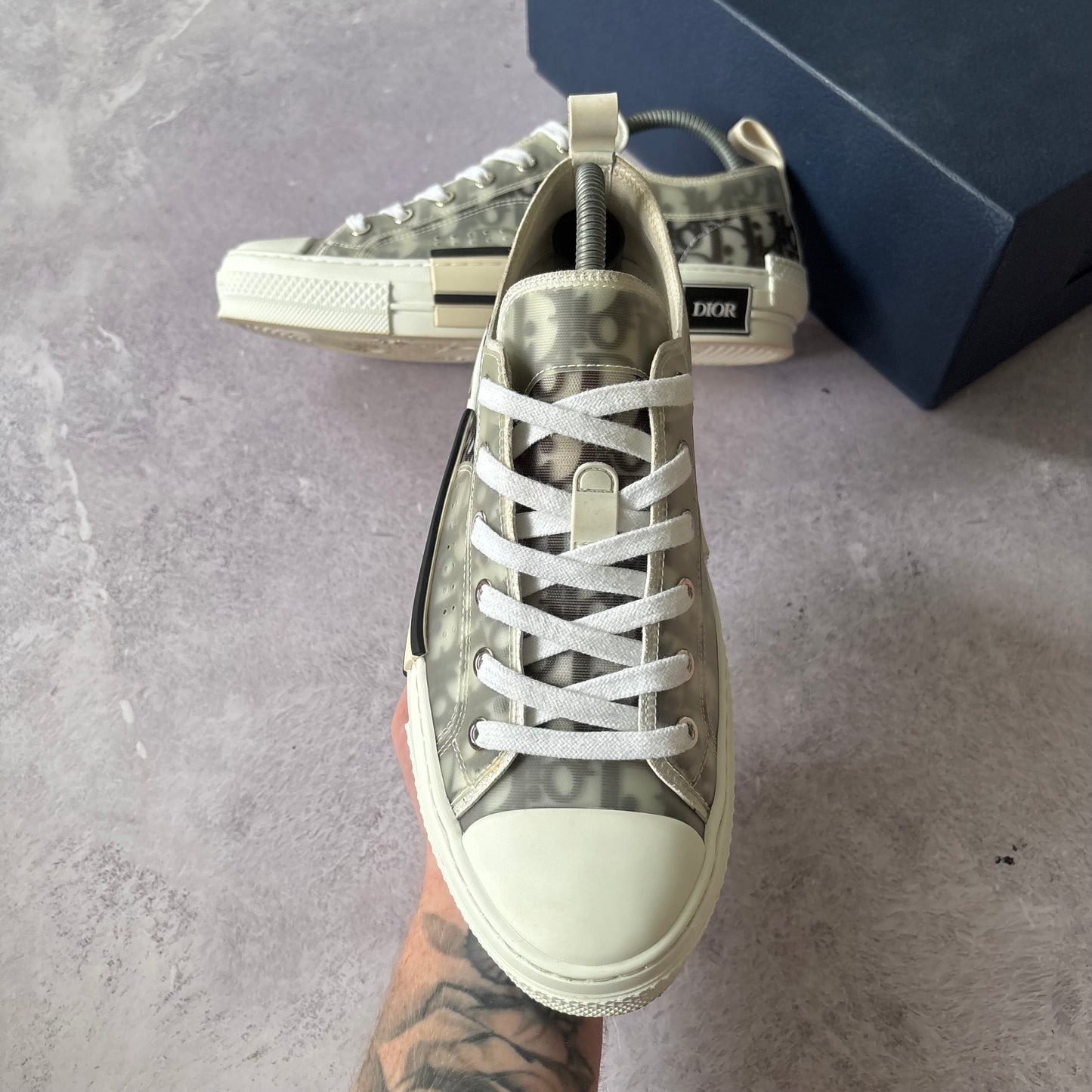 Dior B23 Low Trainers - UK 7.5
