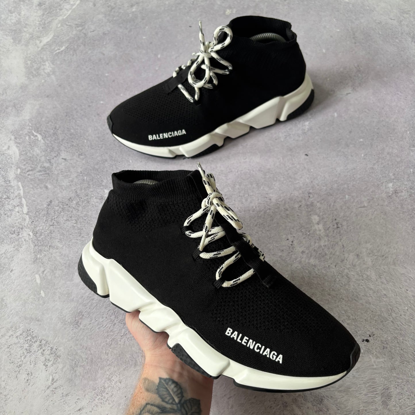Balenciaga Speed Laced Trainers - Fits UK 8