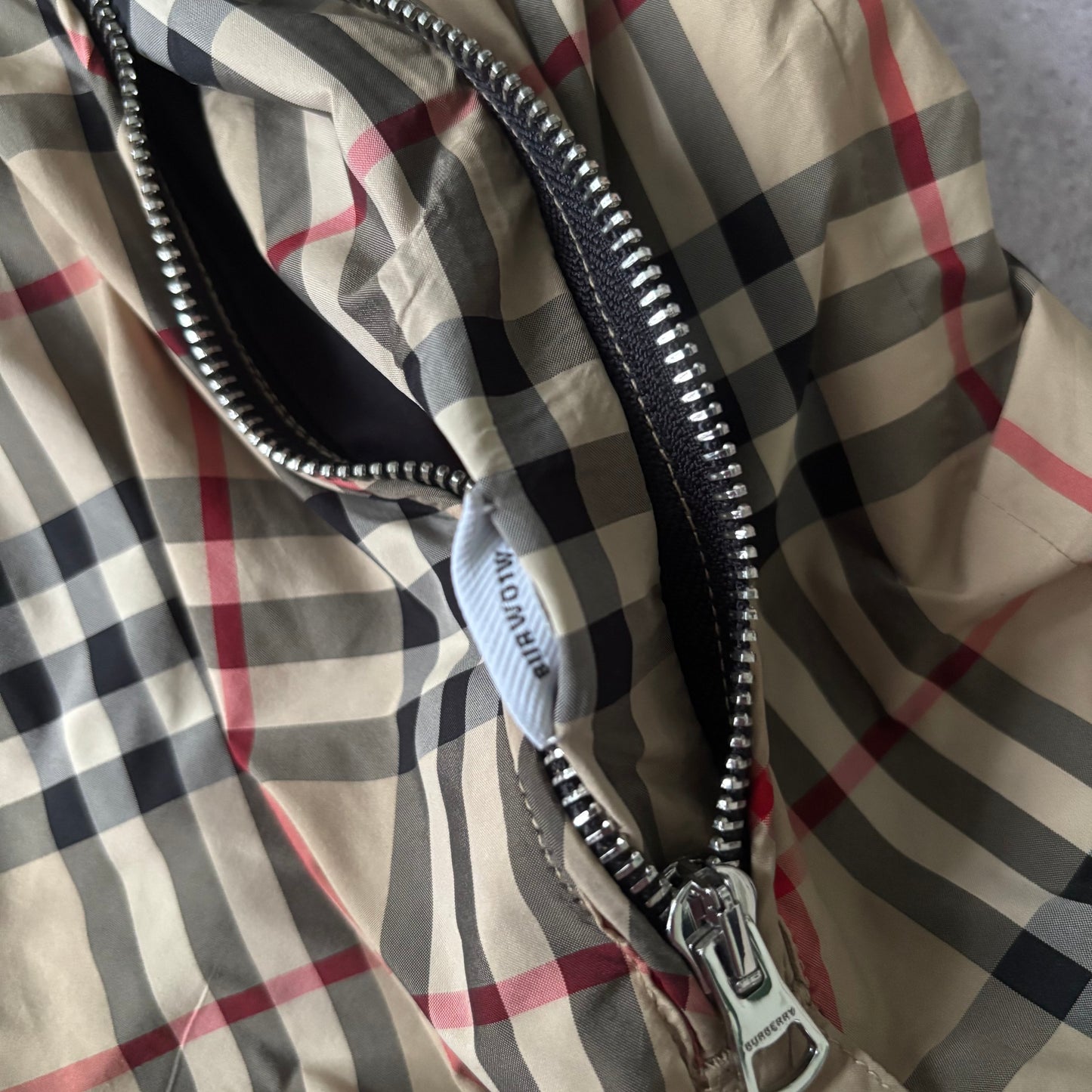 Burberry Reversible Windbreaker Jacket - Large