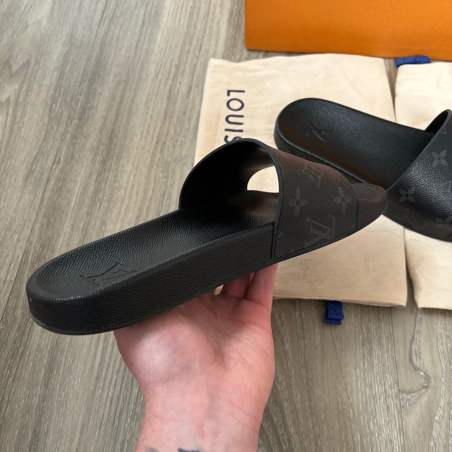 Louis Vuitton Waterfront Mule Sliders UK 7