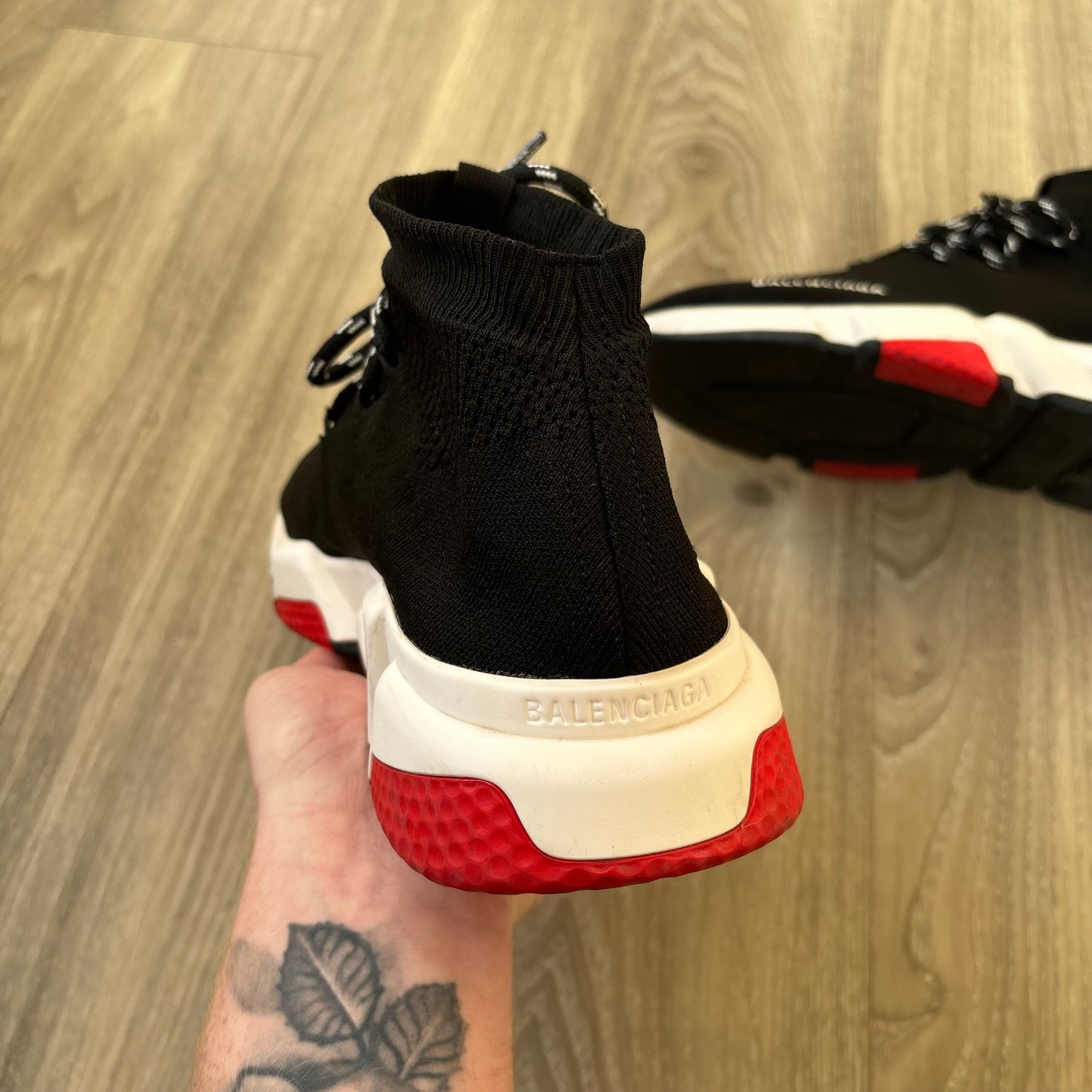 Balenciaga Speed Laced Trainers UK 9